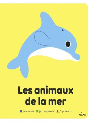 cover image of Les animaux de la mer